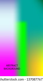 Gradient mesh abstract background. Blurred bright colors mesh background - vector