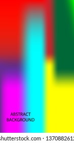 Gradient mesh abstract background. Blurred bright colors mesh background - vector