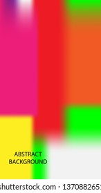 Gradient mesh abstract background. Blurred bright colors mesh background - vector