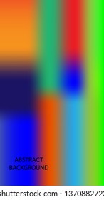 Gradient mesh abstract background. Blurred bright colors mesh background - vector