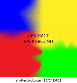 Gradient mesh abstract background. Blurred bright colors mesh background - vector