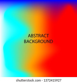 Gradient mesh abstract background. Blurred bright colors mesh background - vector