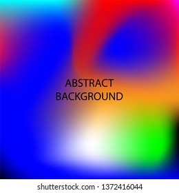 Gradient mesh abstract background. Blurred bright colors mesh background - vector