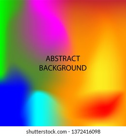 Gradient mesh abstract background. Blurred bright colors mesh background - vector