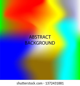 Gradient mesh abstract background. Blurred bright colors mesh background - vector