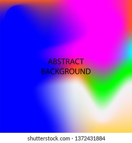 Gradient mesh abstract background. Blurred bright colors mesh background - vector