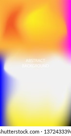 Gradient mesh abstract background. Blurred bright colors mesh background - vector