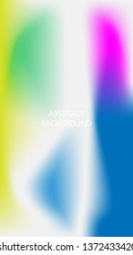 Gradient mesh abstract background. Blurred bright colors mesh background - vector