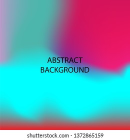 Gradient mesh abstract background. Blurred bright colors mesh background - vector