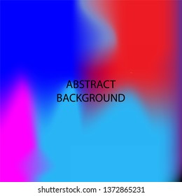 Gradient mesh abstract background. Blurred bright colors mesh background - vector