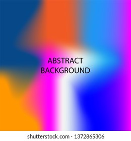 Gradient mesh abstract background. Blurred bright colors mesh background - vector