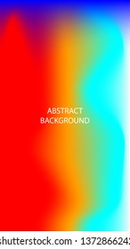 Gradient mesh abstract background. Blurred bright colors mesh background - vector