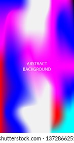 Gradient mesh abstract background. Blurred bright colors mesh background - vector