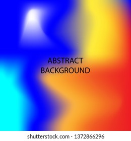 Gradient mesh abstract background. Blurred bright colors mesh background - vector