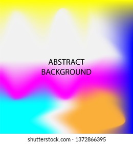Gradient mesh abstract background. Blurred bright colors mesh background - vector