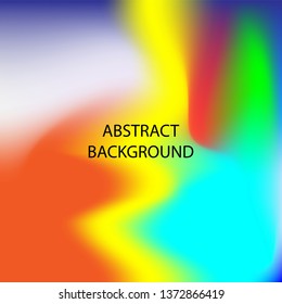 Gradient mesh abstract background. Blurred bright colors mesh background - vector