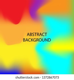 Gradient mesh abstract background. Blurred bright colors mesh background - vector