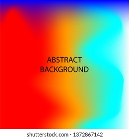 Gradient mesh abstract background. Blurred bright colors mesh background - vector