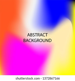 Gradient mesh abstract background. Blurred bright colors mesh background - vector