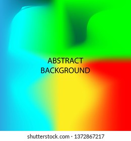 Gradient mesh abstract background. Blurred bright colors mesh background - vector