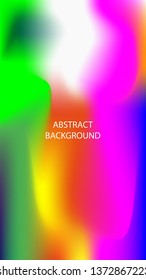 Gradient mesh abstract background. Blurred bright colors mesh background - vector