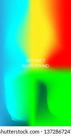 Gradient mesh abstract background. Blurred bright colors mesh background - vector