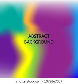 Gradient mesh abstract background. Blurred bright colors mesh background - vector