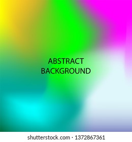 Gradient mesh abstract background. Blurred bright colors mesh background - vector