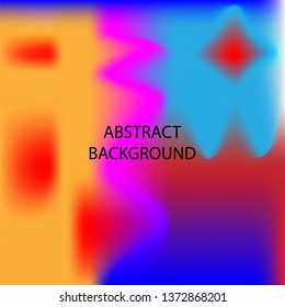 Gradient mesh abstract background. Blurred bright colors mesh background - vector