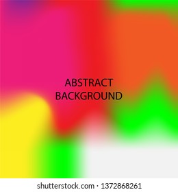 Gradient mesh abstract background. Blurred bright colors mesh background - vector