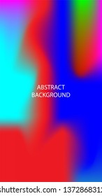 Gradient mesh abstract background. Blurred bright colors mesh background - vector