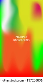 Gradient mesh abstract background. Blurred bright colors mesh background - vector
