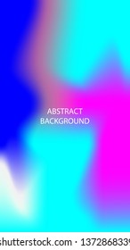 Gradient mesh abstract background. Blurred bright colors mesh background - vector