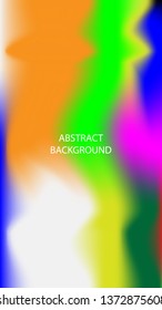 Gradient mesh abstract background. Blurred bright colors mesh background - vector