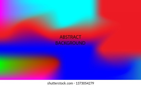 Gradient mesh abstract background. Blurred bright colors mesh background - vector