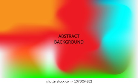 Gradient mesh abstract background. Blurred bright colors mesh background - vector