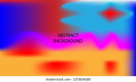 Gradient mesh abstract background. Blurred bright colors mesh background - vector