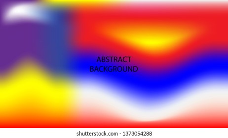 Gradient mesh abstract background. Blurred bright colors mesh background - vector