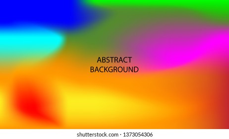 Gradient mesh abstract background. Blurred bright colors mesh background - vector