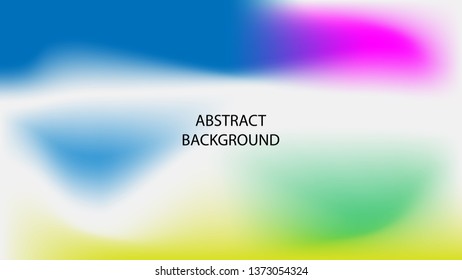 Gradient mesh abstract background. Blurred bright colors mesh background - vector