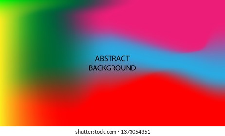 Gradient mesh abstract background. Blurred bright colors mesh background - vector