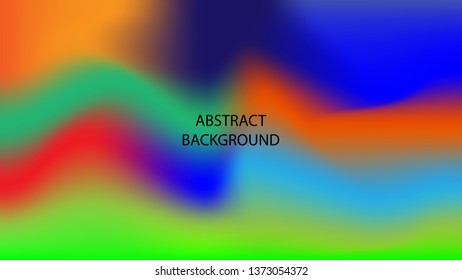 Gradient mesh abstract background. Blurred bright colors mesh background - vector