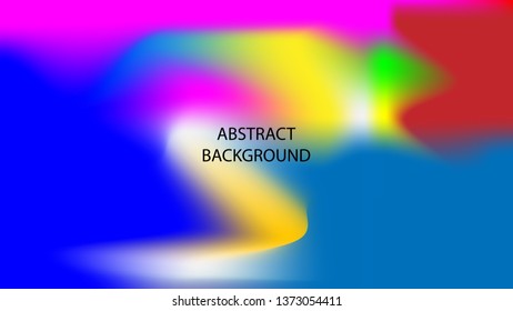 Gradient mesh abstract background. Blurred bright colors mesh background - vector