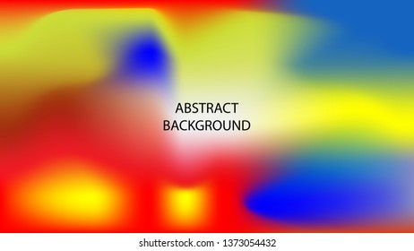 Gradient mesh abstract background. Blurred bright colors mesh background - vector