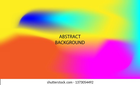Gradient mesh abstract background. Blurred bright colors mesh background - vector