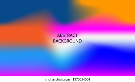 Gradient mesh abstract background. Blurred bright colors mesh background - vector