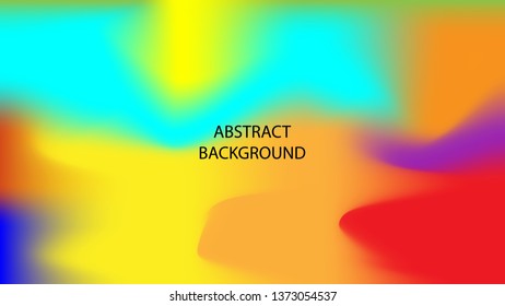 Gradient mesh abstract background. Blurred bright colors mesh background - vector