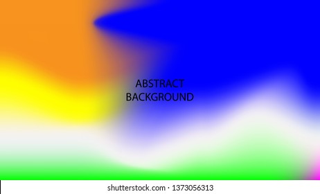 Gradient mesh abstract background. Blurred bright colors mesh background - vector