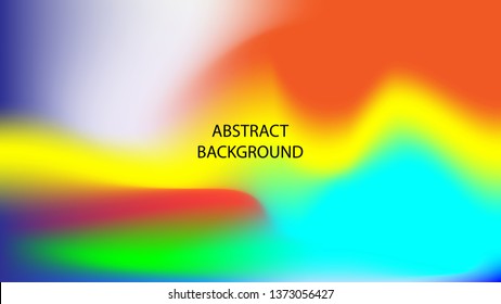 Gradient mesh abstract background. Blurred bright colors mesh background - vector