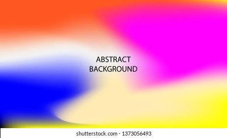 Gradient mesh abstract background. Blurred bright colors mesh background - vector